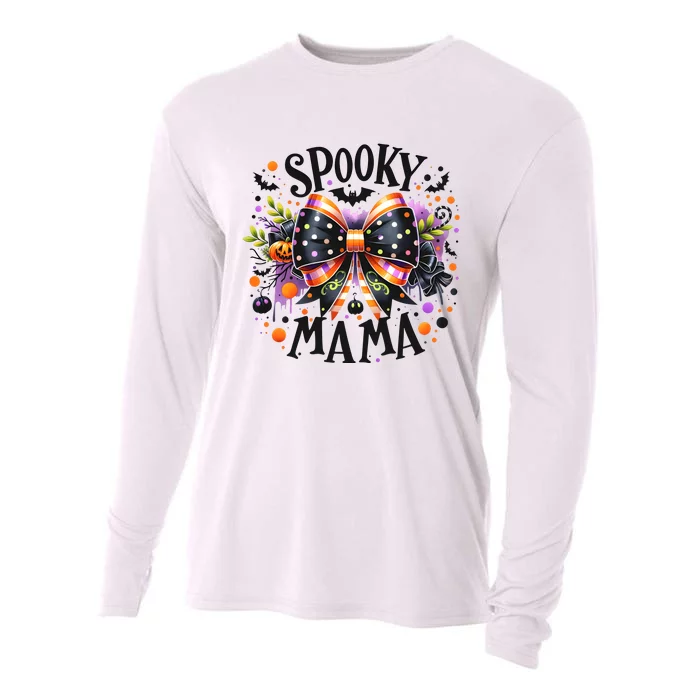 Coquette Spooky Mama Halloween Cooling Performance Long Sleeve Crew