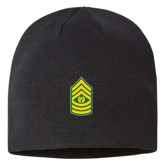 Command Sergeant Major Military Badge 8 1/2in Sustainable Knit Beanie