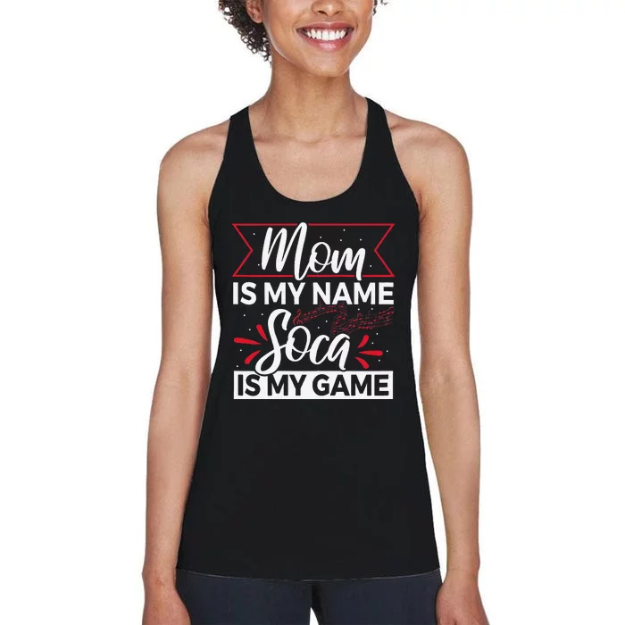 Carnival Soca Music Quote For A Soca Music Mom Women's Racerback Tank