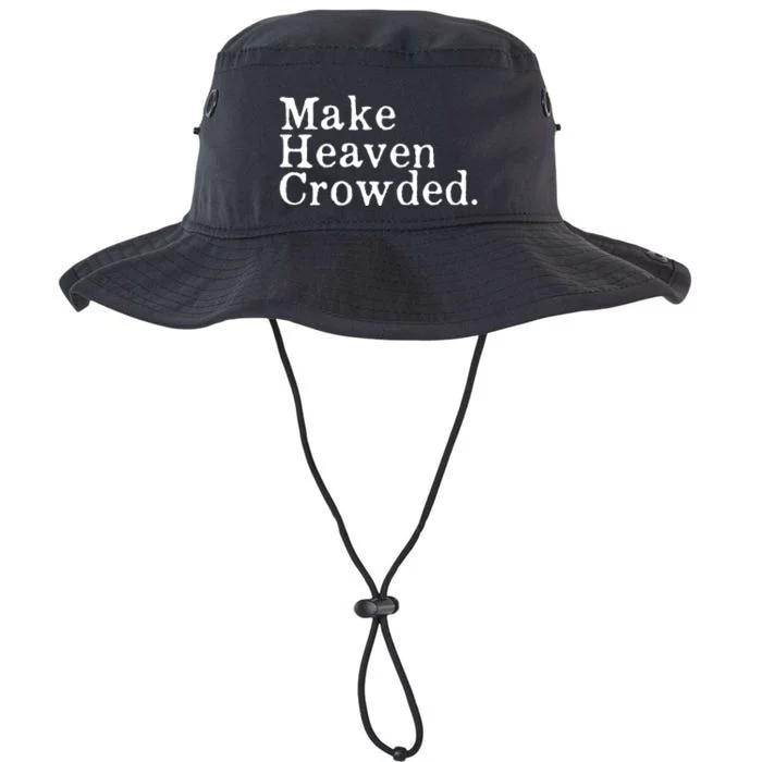 Christian Streetwear Make Heaven Crowded Legacy Cool Fit Booney Bucket Hat