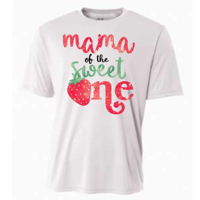 Cute Strawberry Mama Of The Sweet One Cooling Performance Crew T-Shirt