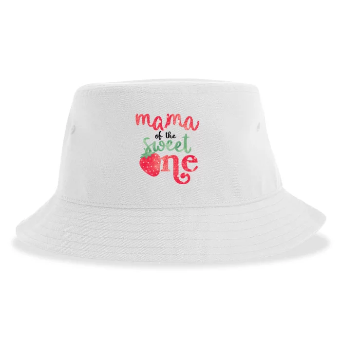 Cute Strawberry Mama Of The Sweet One Sustainable Bucket Hat