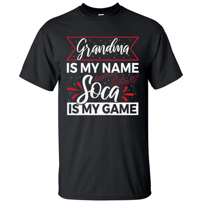 Carnival Soca Music Design For A Soca Music Grandma Tall T-Shirt