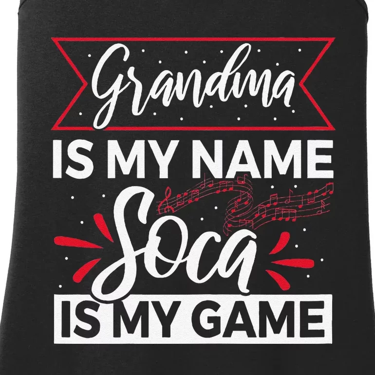 Carnival Soca Music Design For A Soca Music Grandma Ladies Essential Tank