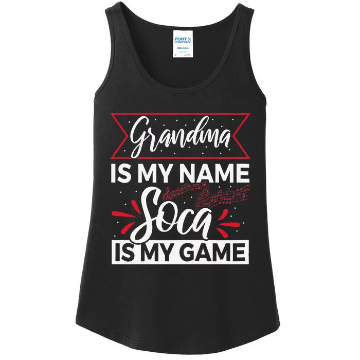 Carnival Soca Music Design For A Soca Music Grandma Ladies Essential Tank