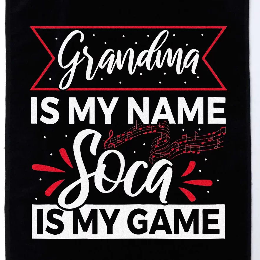 Carnival Soca Music Design For A Soca Music Grandma Platinum Collection Golf Towel