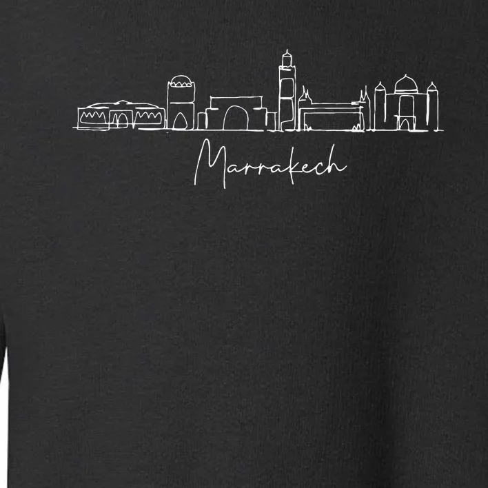 City Skyline Marrakech Morroco Toddler Sweatshirt