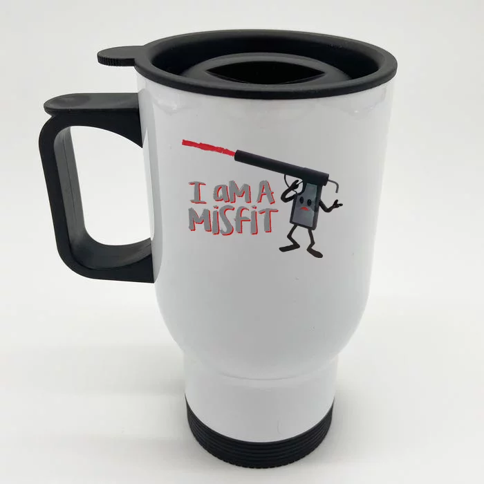 Christmas Special M.I.S.F.I.T Island Jelly Blaster Front & Back Stainless Steel Travel Mug