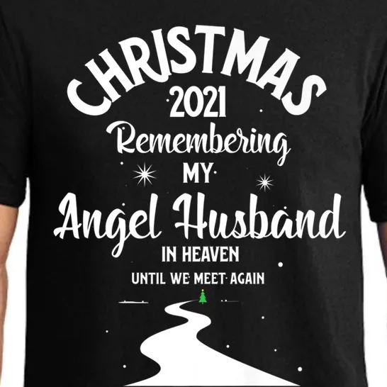 Christmas Sweater My Angel Husband In Heaven In Memorial Cool Gift Pajama Set