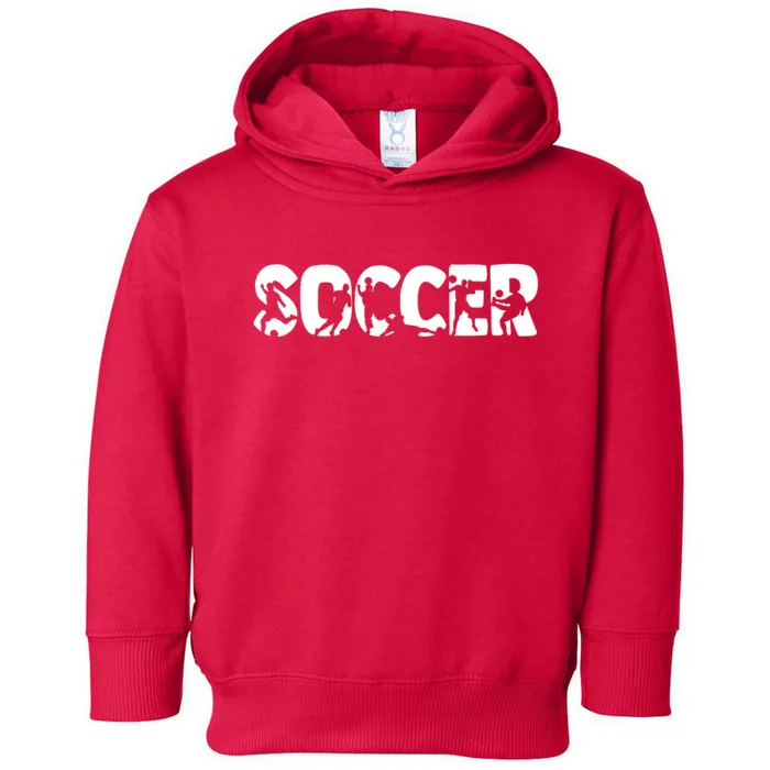 Cool Soccer Moves Mashup Name Letters Toddler Hoodie