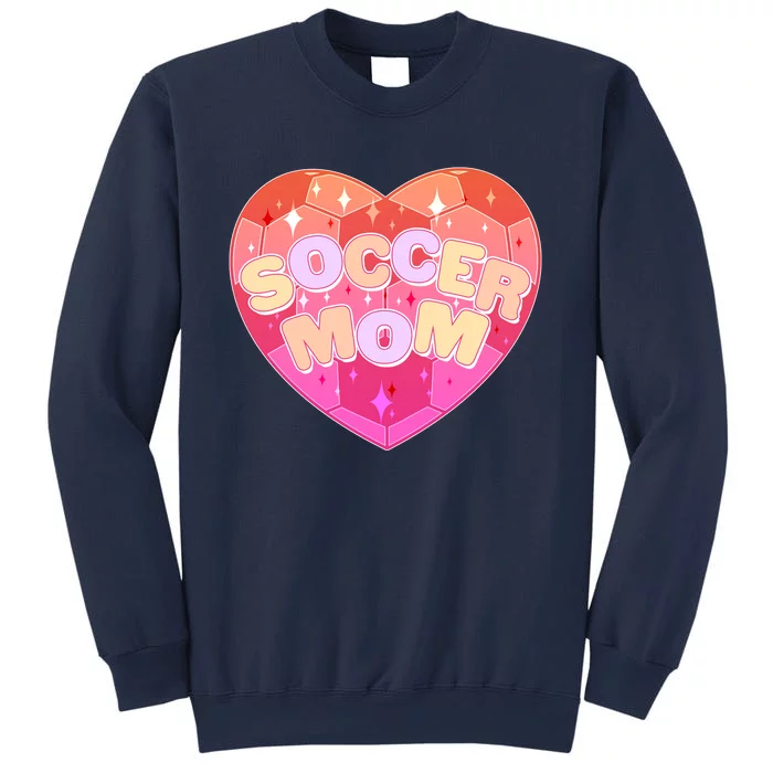 Cute Soccer Mom Soccer Ball Heart Sweatshirt