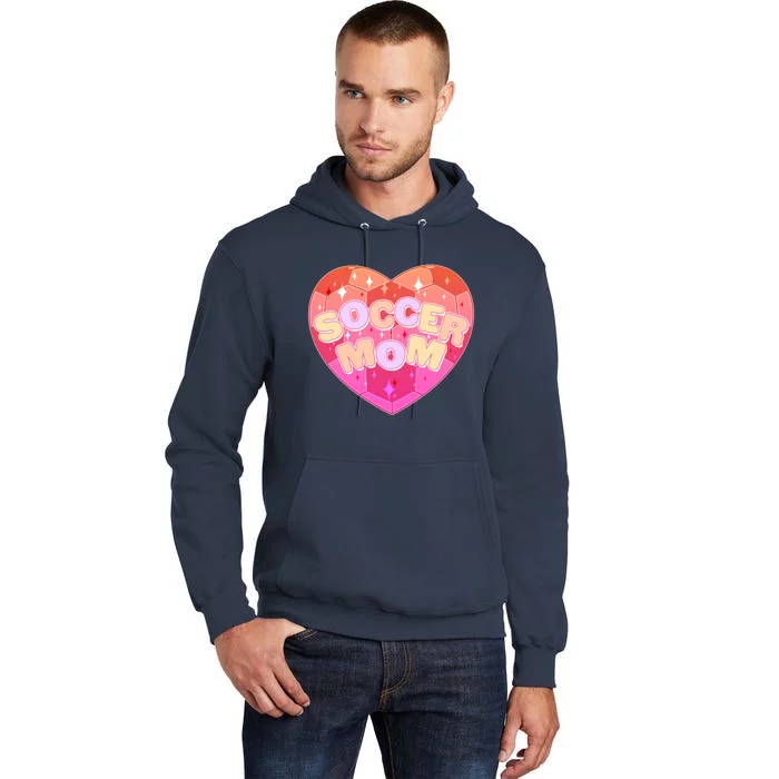 Cute Soccer Mom Soccer Ball Heart Tall Hoodie