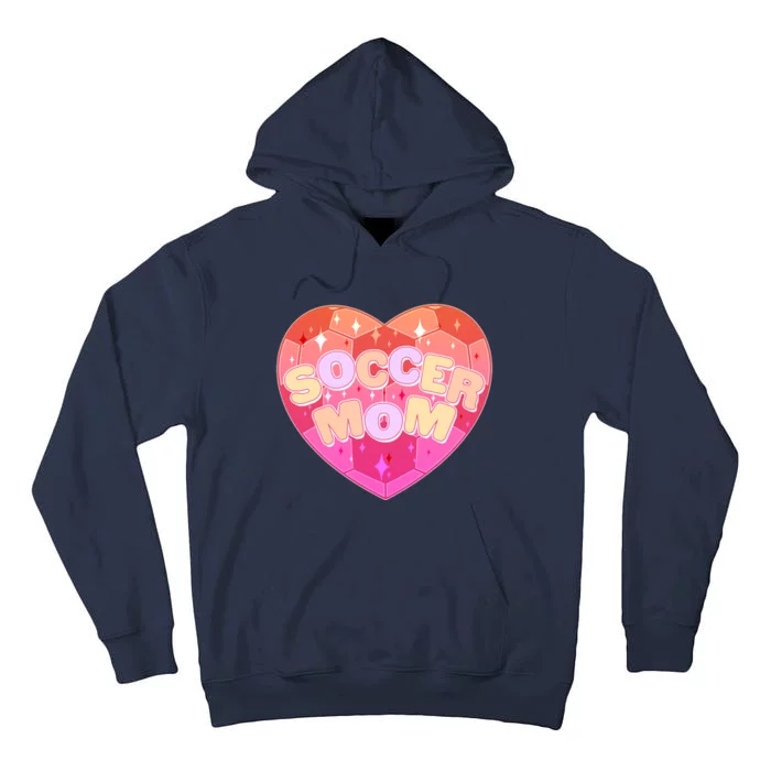 Cute Soccer Mom Soccer Ball Heart Tall Hoodie