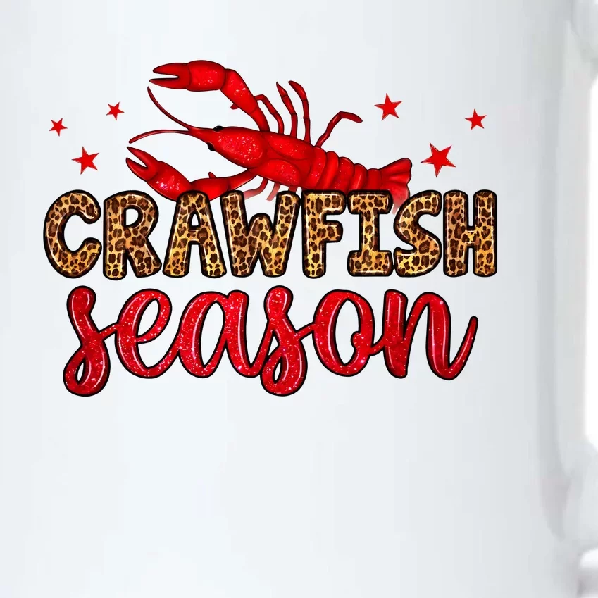 Crawfish Season Mardi Gras Party Black Color Changing Mug