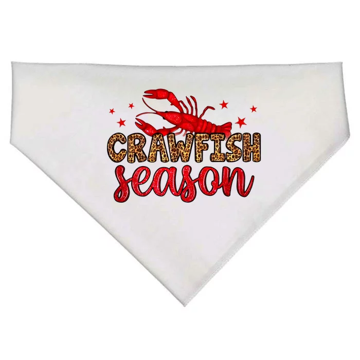 Crawfish Season Mardi Gras Party USA-Made Doggie Bandana