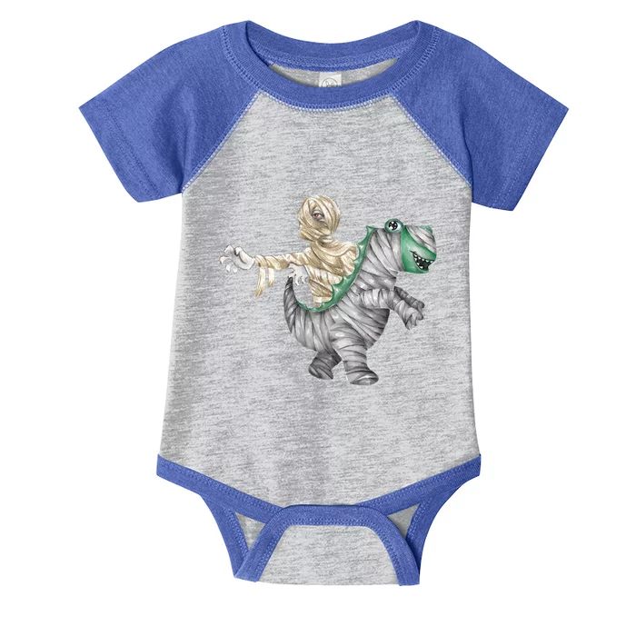 Cool Skeleton Mummy And Dinosaur Halloween Costume Cap Dino Gift Infant Baby Jersey Bodysuit