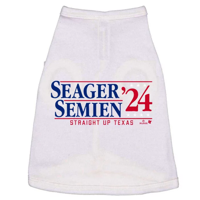 Corey Seager & Marcus Semien 24 Texas Baseball Doggie Tank