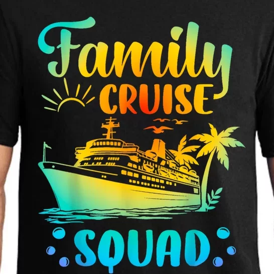 Cruise Squad Matching Family Group Fun Cruise Trips Pajama Set