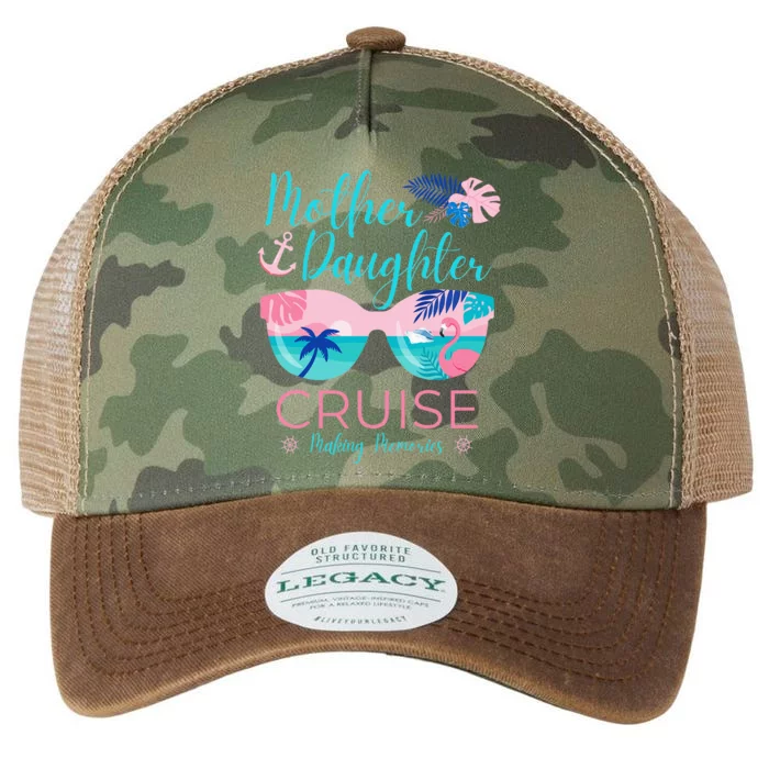 Cruising Squad Mother Daughter Cruise Trip Matching Legacy Tie Dye Trucker Hat