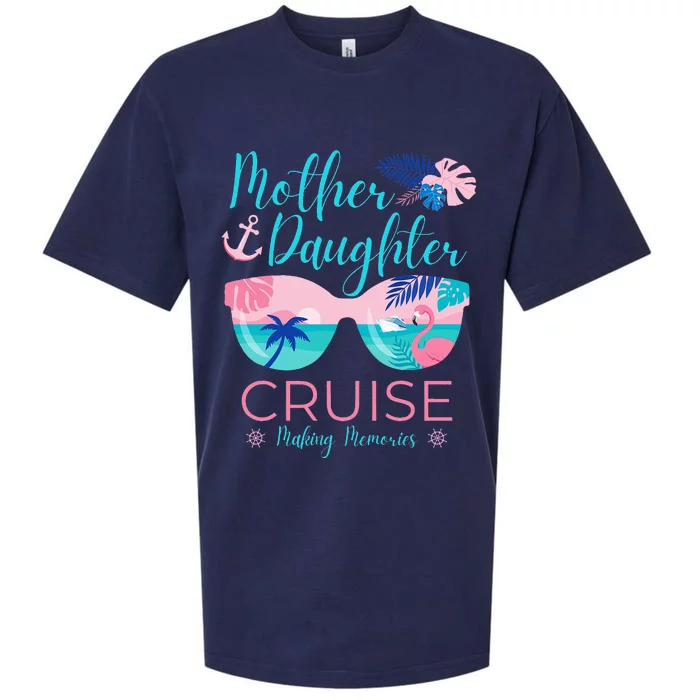 Cruising Squad Mother Daughter Cruise Trip Matching Sueded Cloud Jersey T-Shirt