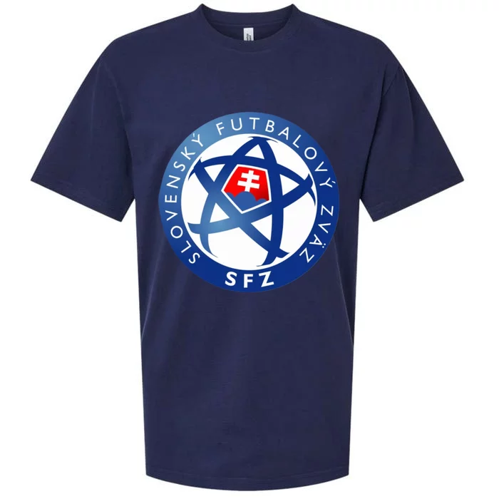 Cool Slovakia National Football Soccer Team Art Logo Sueded Cloud Jersey T-Shirt