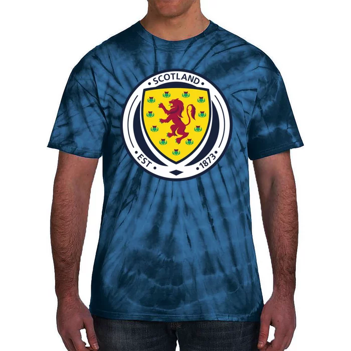 Cool Scotland National Soccer Team Tie-Dye T-Shirt