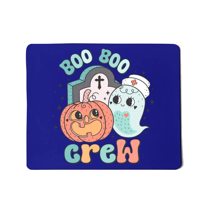 Cute Spooky Nurse Icu Boo Crew Retro Groovy Halloween Meaningful Gift Mousepad