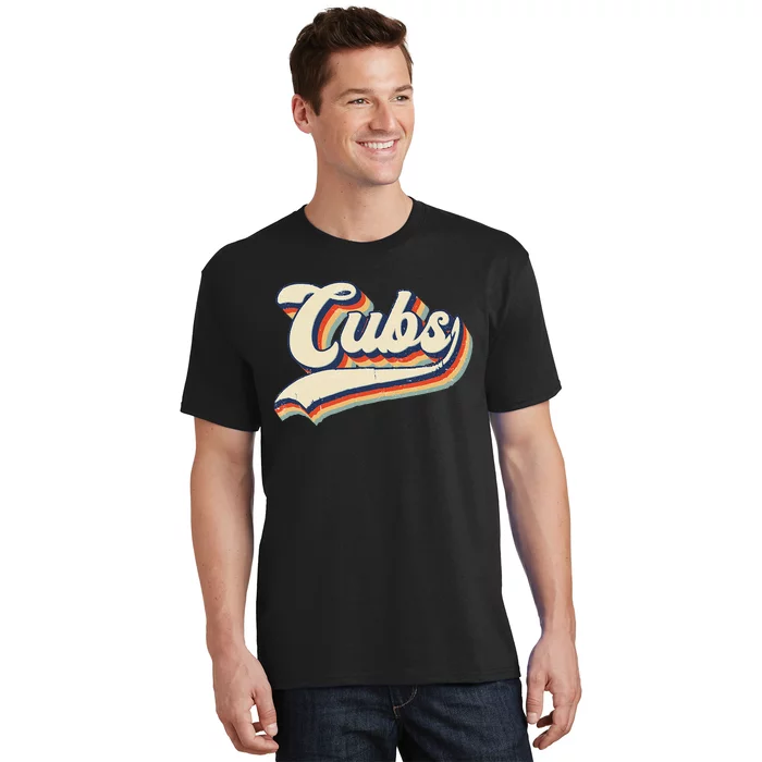 Cubs Sports Name Vintage Retro Gift T-Shirt