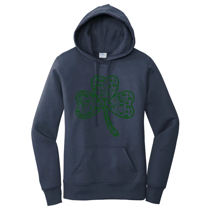 Clover Shamrock Nurse St Patrick's Day Gift For Nurse Gift Women's Pullover Hoodie