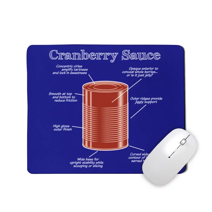 Cranberry Sauce Nutrition Gift Mousepad