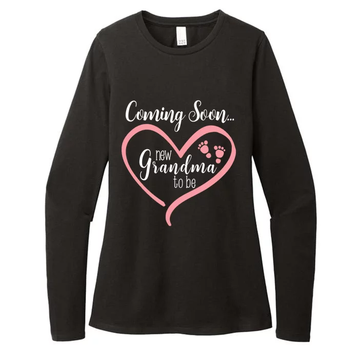 Coming Soon New Grandma To Be Gift Womens CVC Long Sleeve Shirt