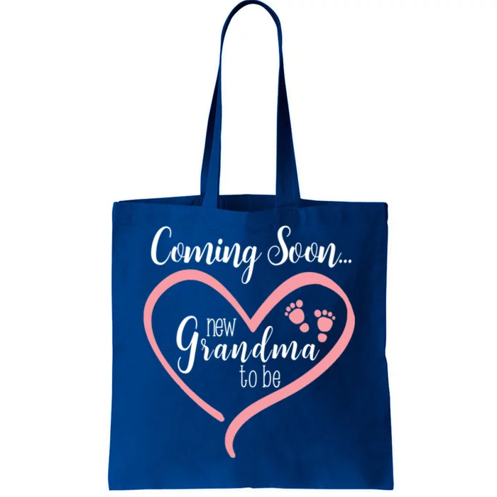 Coming Soon New Grandma To Be Gift Tote Bag