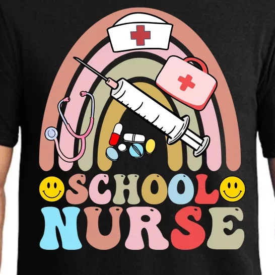 Cute School Nurse Design Pajama Set