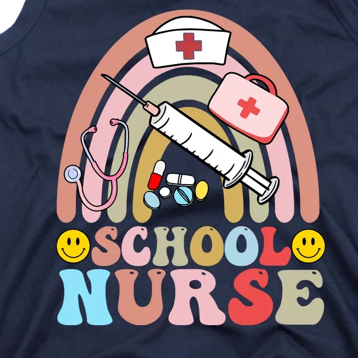 Cute School Nurse Design Tank Top