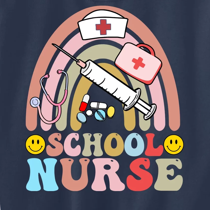 Cute School Nurse Design Kids Sweatshirt