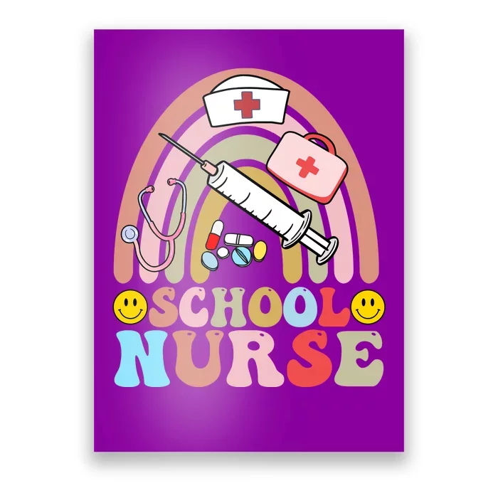 Cute School Nurse Design Poster