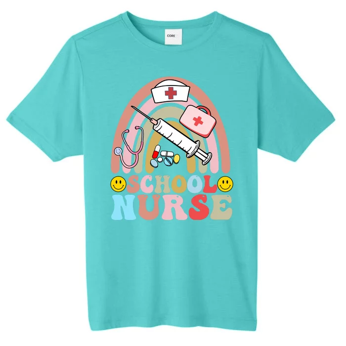 Cute School Nurse Design ChromaSoft Performance T-Shirt