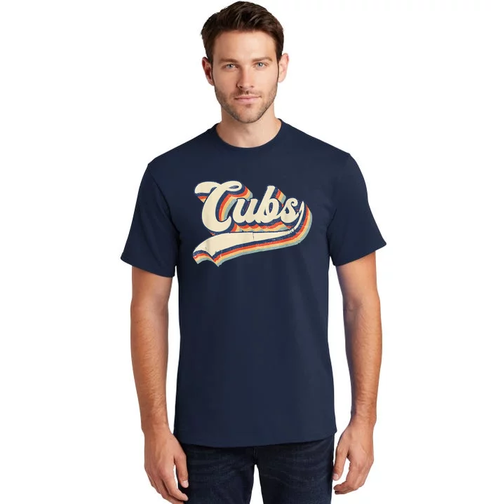 Cubs Sports Name Vintage Retro Gift Tall T-Shirt