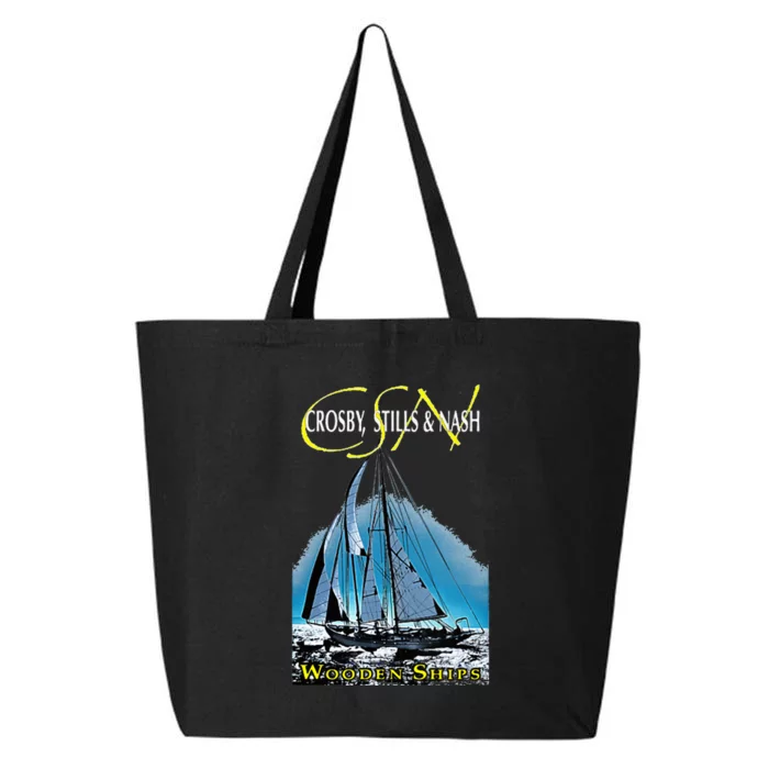 Crosby Stills & Nash Wooden Ships 25L Jumbo Tote