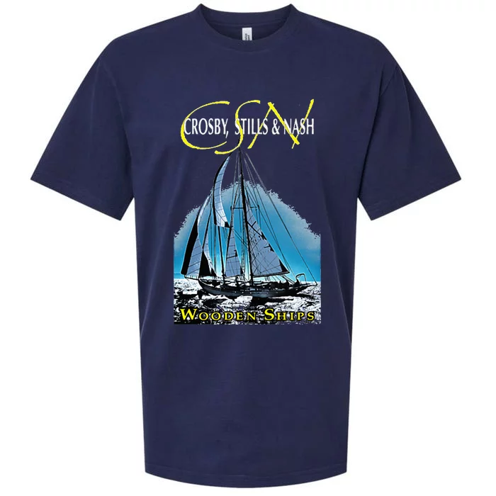 Crosby Stills & Nash Wooden Ships Sueded Cloud Jersey T-Shirt