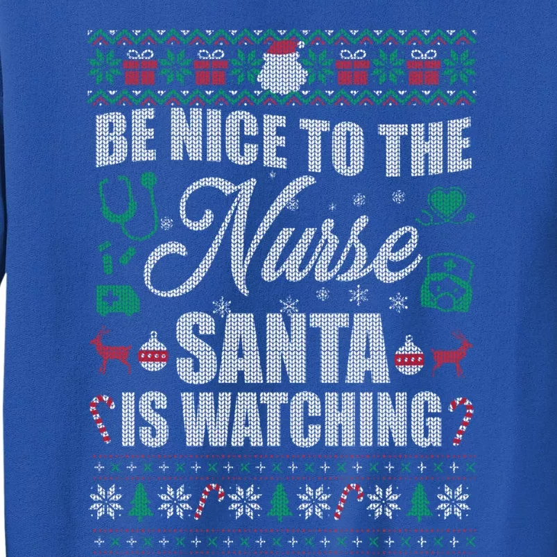 Christmas Santa Nurse Ugly Christmas Sweater Meaningful Gift Sweatshirt