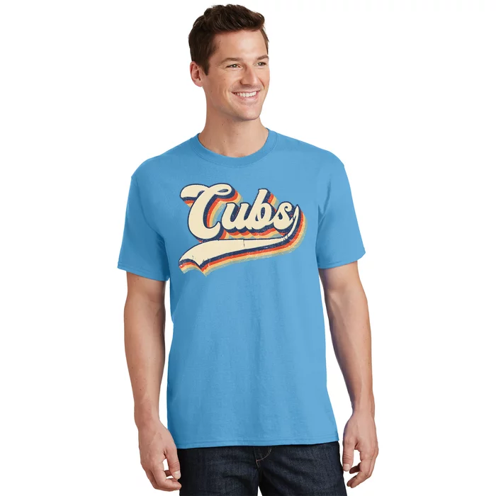 Cubs Sports Name Vintage Retro Gift T-Shirt