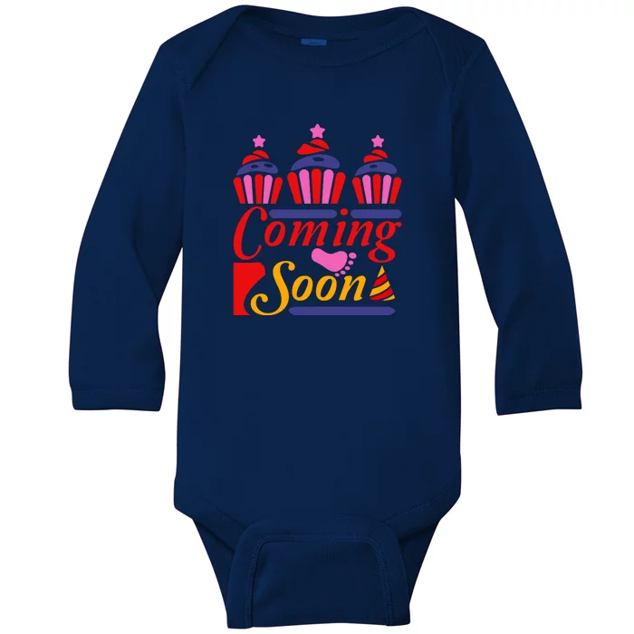 Coming Soon New Baby Baby Long Sleeve Bodysuit