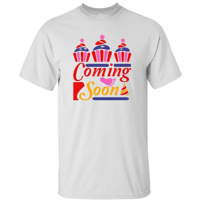 Coming Soon New Baby Tall T-Shirt