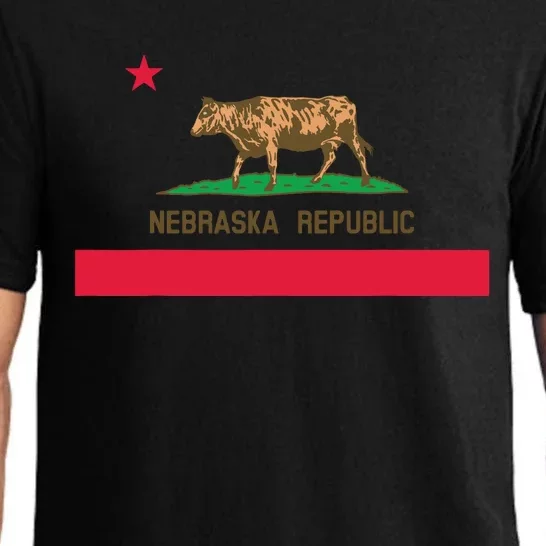 California Style Nebraska State Flag Pajama Set