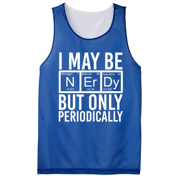 Chemist Science Nerd Gift Periodic Table Scientist Chemistry Gift Mesh Reversible Basketball Jersey Tank