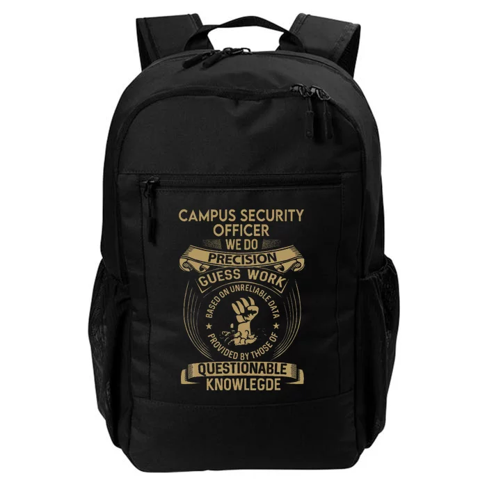 Campus Security Officer We Do Precision Daily Commute Backpack