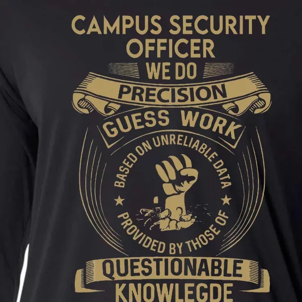 Campus Security Officer We Do Precision Cooling Performance Long Sleeve Crew