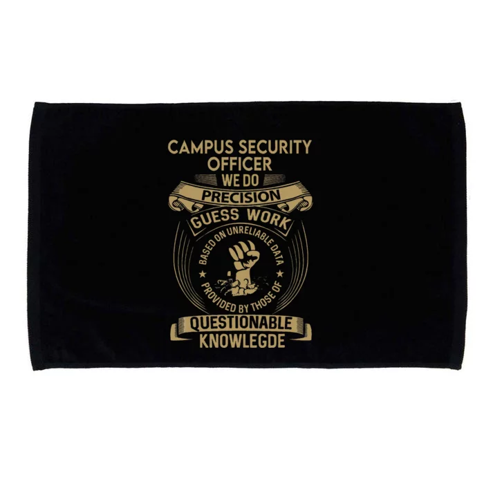 Campus Security Officer We Do Precision Microfiber Hand Towel