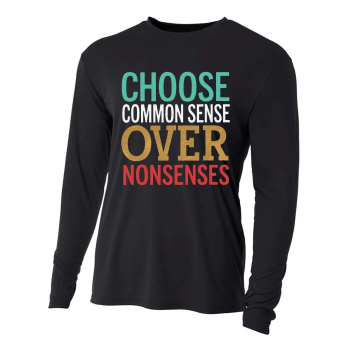 Common Sense Over Nonsense Cooling Performance Long Sleeve Crew